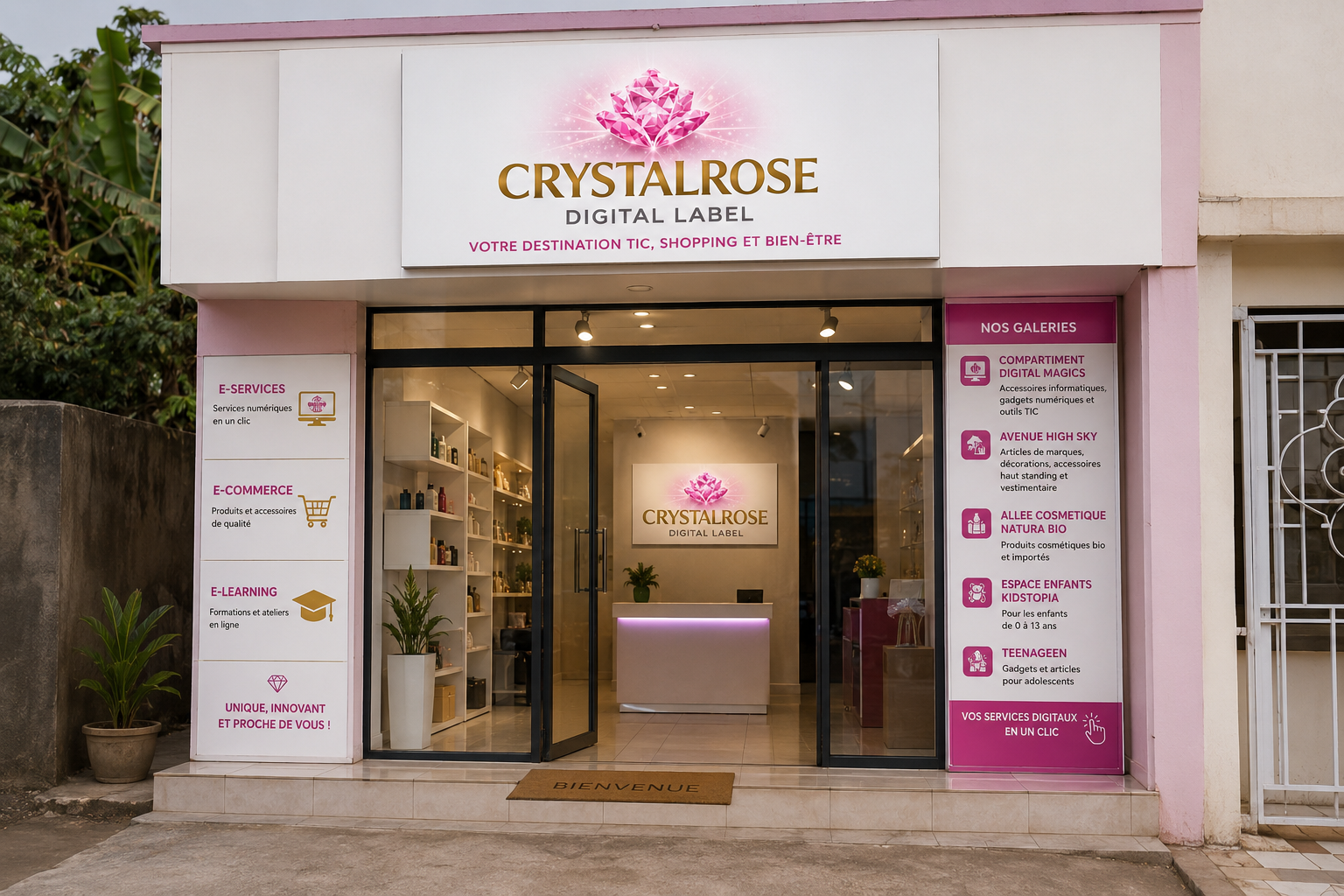 Nous sommes à votre service